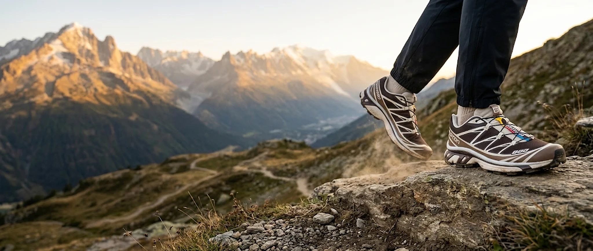 Salomon XT-6 en la montaña